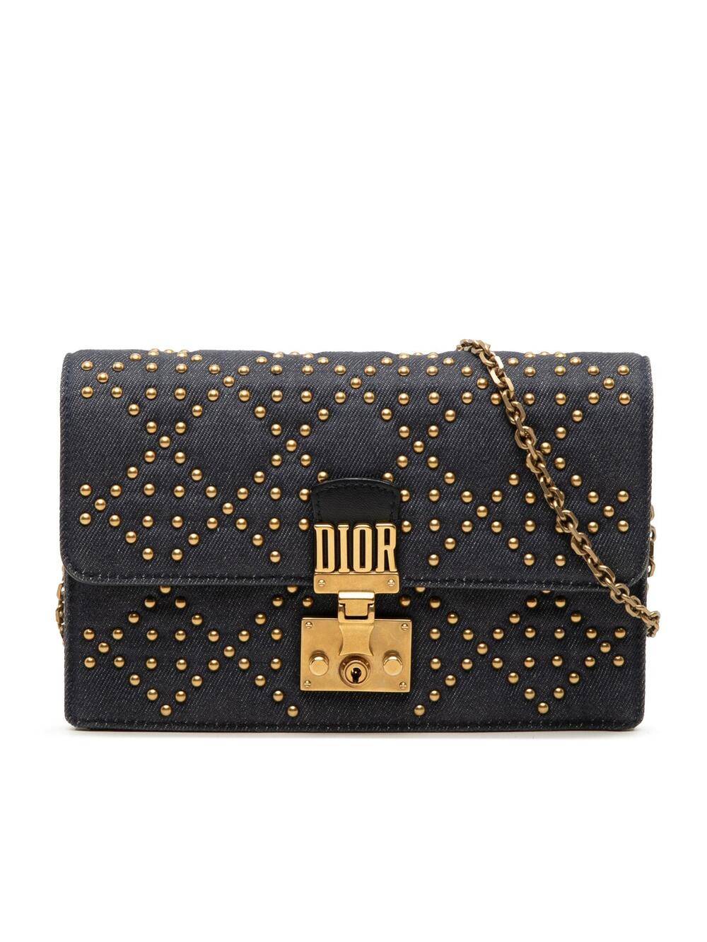 Dior Denim Cannage Studded Addict #327693D13B